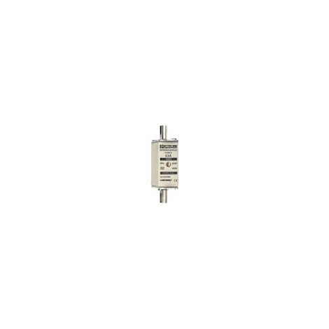 fusible à couteaux - nh000 - gg - 63a - avec indicateur - 690v - mersen s228452