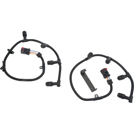 Faisceau de câbles pour bougies de préchauffage (2 pièces) avec outil de démontage 5C3Z12A690A, gauche et droite, remplacement pour Ford F450, F550, E250 et E350