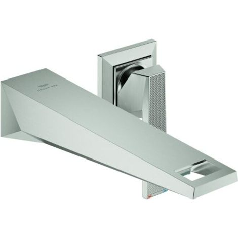 2L-WT-Wandbat. All. Bril. PC 29517 FMS Griff Rändelstruktur supersteel (1/2)