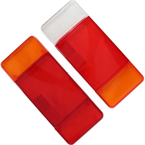 Paire de feux arrière de camion, boîtiers gauche et droit, rouge, orange et blanc, de remplacement pour Iveco Eurocargo Daily. (1/5)