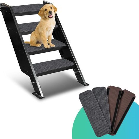 Set mit 4 Treppenstufenbelägen für Wohnmobile, 49,5 x 19,1 cm, Treppenbeläge für Wohnmobile, Trittmatten für Wohnmobile (1/5)