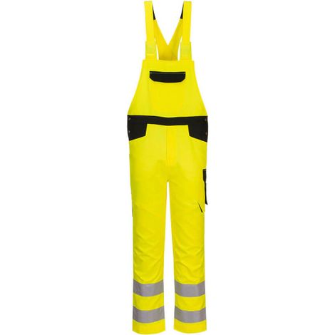 Peto PW2 de Alta Visibilidad para una Seguridad Óptima / Amarillo Negro / S