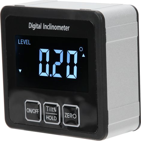 Inclinomètre numérique à écran LCD avec aimant (1/5)
