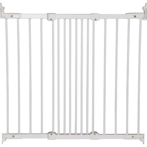 BabyDan Flexi Fit barrera de seguridad blanca 74 cm (1/3)