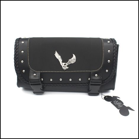 Sacoche universelle en cuir modifié pour moto Harley Prince Earth Eagle King Cruiser, sacoche latérale, sacoche suspendue, sacoche à outils