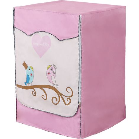 1 housse pour lave-linge/sèche-linge, en tissu Oxford 210D imperméable anti-UV, protection anti-poussière extérieure, dimensions ajustables (1/5)
