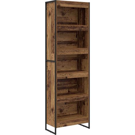 Maison Exclusive - Bücherregal 2 pcs Altholz 60 x 30 x 189,5 cm H