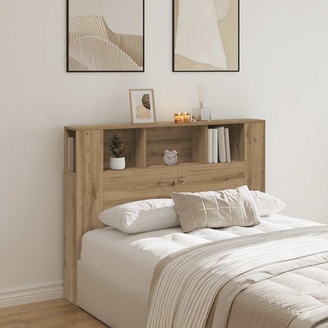Kopfteilschrank Artisan-Eiche 140x18,5x102,5 cm Holzwerkstoff