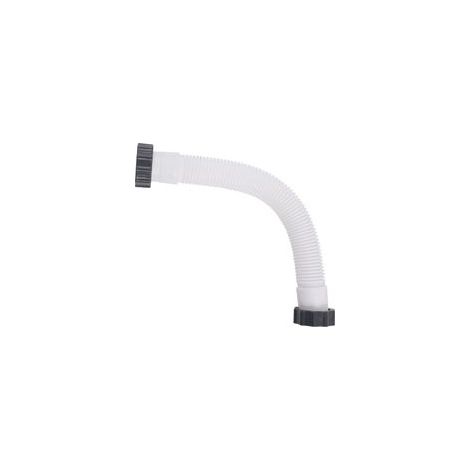 Tuyau flexible de rechange pour filtre de piscine, tuyau de pompe de piscine, tuyau d'aspiration,blanc,40.6cm (1/5)