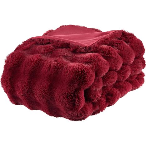 Mömax Felldecke Bella Rot ca. 130x180cm (1/2)