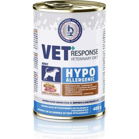 VET RESPONSE Hypoallergenic kaczkakarma dla psa400g (1/4)