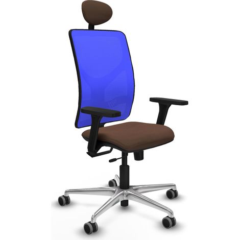 Silla piqueras y crespo Silla Motilla azul aluminio (1/2)