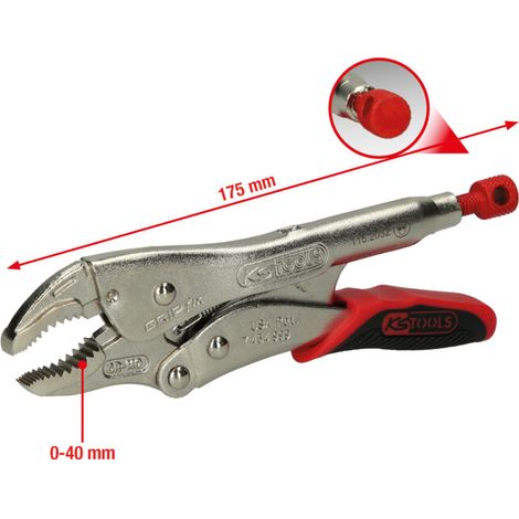 Pinces étaux-ajustables,L=175mm (1/5)