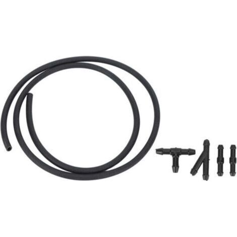Tuyau d'alimentation eau pour lave-glace voiture, longueur 1 mètre, 4 connecteurs inclus, compatible tous véhicules (1/4)