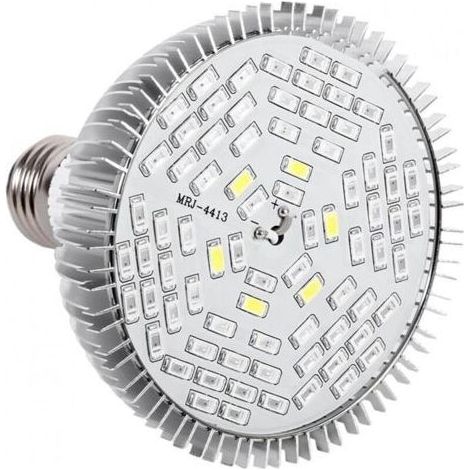 Lampe LED E27 à spectre complet pour culture de plantes, éclairage horticole pour jardin, 78 LED, 50 W (1/4)