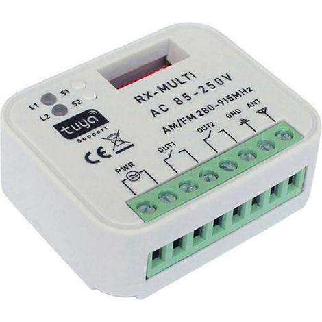 Récepteur, interrupteur, relais, porte de garage, domotique, CA 85-250 V (1/5)