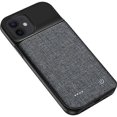 Compatible avec iPhone 12 mini 5,4 pouces, batterie externe 6800 mAh en tissu Oxford, étui de chargement portable (1/5)