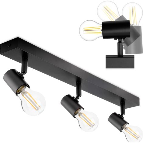 Lámpara de techo SPOT TUBA Reflector Halógena 3x E27 GLASA LUMILED