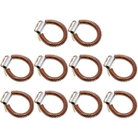 Ressort Stator Rechange Pièce Rechange Pour Machine À Marbre 110 Meuleuse D'angle Outil Électrique Ressort Tension Stator Ressort Baril 10 Pièces