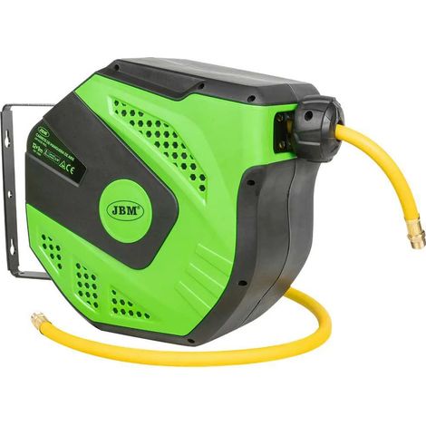 Avvolgitubo aria JBM air hose reel 13 m automatico