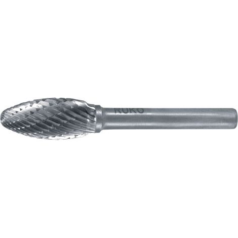 RUKO Fraise carbure FLH Ø 16 mm longueur tête 36 mm Ø queue 6 mm denture KVZ 4 - 116221 (1/4)