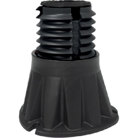 Fitt – Lot de 4 pieds stabilisateurs réglables 68-125mm – Encombrement réduit – Stabilité haute renforcée – Pour receveur de douche