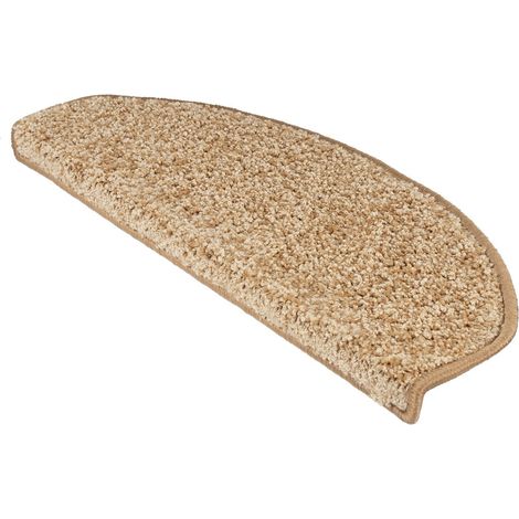 Stufenmatte Bali Gelb Halbrund 19 x 56 cm
