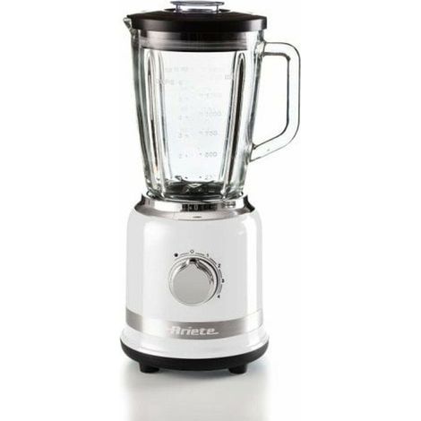 Ariete 0585 1,5 l Tischplatten-Mixer 1000 W Edelstahl, Weiß (1/3)