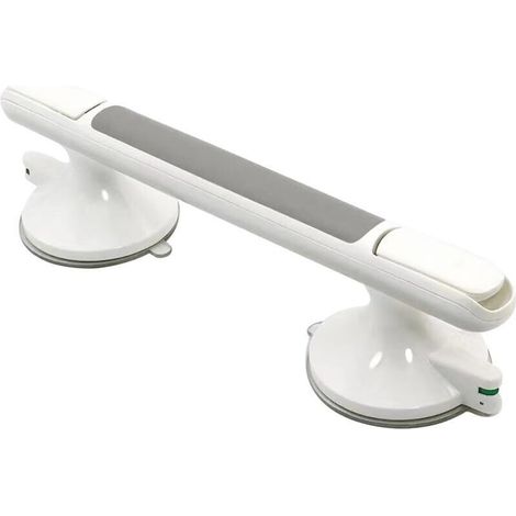 Maniglione di sicurezza per doccia senza foratura – Maniglione antiscivolo da 30 cm con ventose ultra resistenti per vasca da bagno e bagno