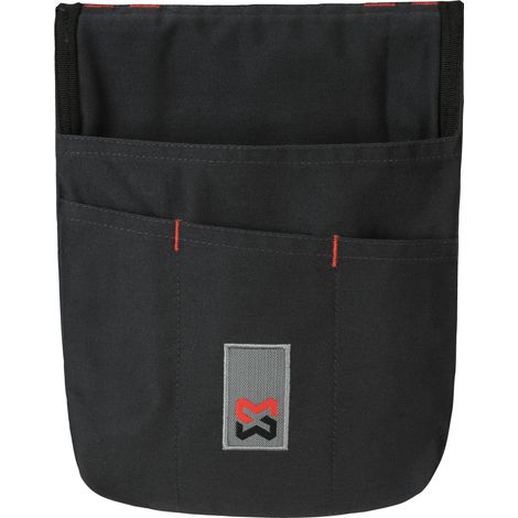Würth Modyf – Poche outil amovible stretch – 4 poches – Fixation par boutons pression – Tissu technique robuste – Dimensions 23x19x4 cm