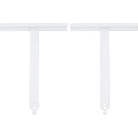 2 Pièces Rouleau Porte Garage Clip en T Pièces Rechange Volet Roulant Reliant Ressort Verrouillage avec Mini Ressort Suspension en Queue d'aronde pour Volet Roulant Porte de Garage (1/5)