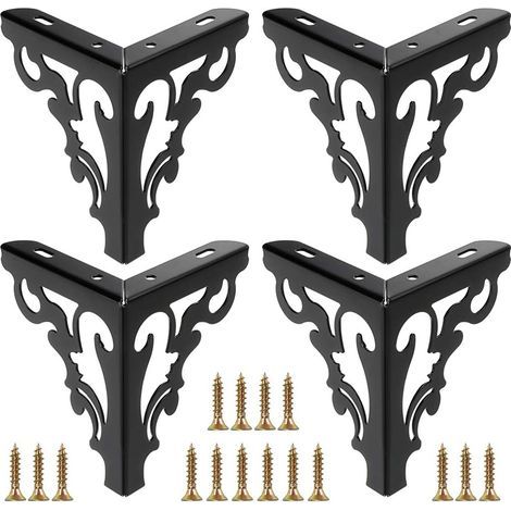 Metallmöbelfüße, moderne Sofabeine zur Reparatur und Restaurierung von Kommoden, Kleiderschränken, Beistelltischen, Thekenregalen, Tragfähigkeit von (1/5)