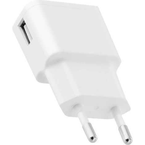 Compatible avec un adaptateur secteur USB-A haute vitesse 10W 2A, blanc. (1/5)