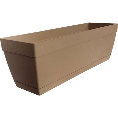 Telcom Atlanta rechteckiges Schiff in resistenter Harz - 30x12xH12 cm.