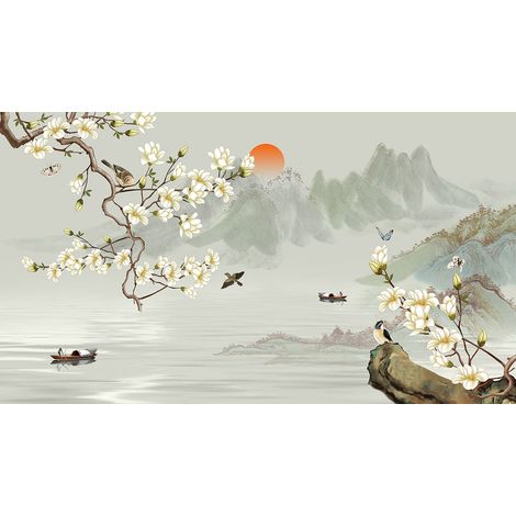 Papier peint panoramique - Paysage Mer - 130 cm x 73 cm (1/2)