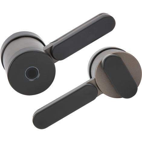 Serrure à empreinte digitale à 3 leviers, entrée électronique intelligente sans clé pour bureau ou salle d'étude (1/5)