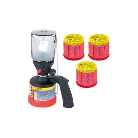 ROTHENBERGER Industrial Scout Campinglampe inkl. 3x C200 Kartusche 330 ml mit ILL System - 1500004209