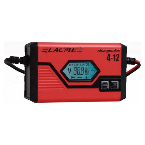 Caricabatterie LACME Chargmatic 412 Per batterie 12 Volt da 30 a 300 Ah - 508400