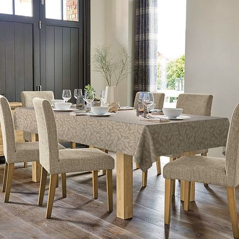 Tischdecke Manhattan Lifletto Sand 150x220cm - D-c-fix