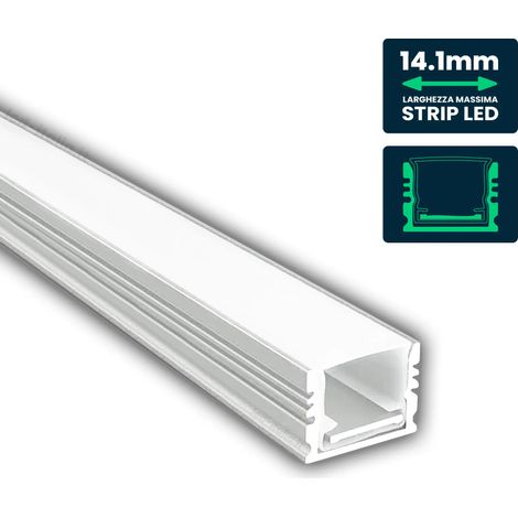 MOUNTING KIT WITH DIFFUSER FOR LED STRIP-FLOOR PROFILE SURFACE 10001714mm