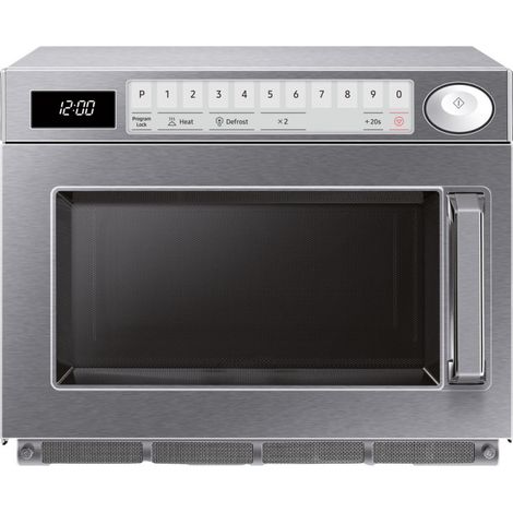 Four à micro-ondes en acier inox, 26 litres, maximum 1500 W - avec panneau de commande tactile 464x557x368 mm - VIRTUS (1/2)