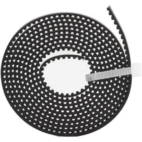 Courroie de distribution ouverte, impression 3D, Flexible, Stable, faible bruit, résistant à l'usure, entraînement en caoutchouc pour Ender 3 10m/33ft 10mm/0,39 pouces (1/5)