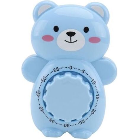 2 Pièces minuterie réveils numériques minuterie d'apprentissage pour Enfants minuteur de Cuisine minuteur Cuisine Compte à rebours minuterie mécanique Dessin animé Rappel,117.8cm (1/5)