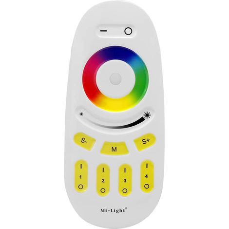 Télécommande Murale RF pour Variateur LED RGBW 4 Zones MiBoxer FUT096 RGBW (1/5)