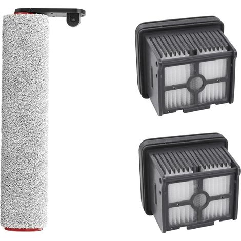 TIDGAD 3 Stück Ersatz Zubehör Set Kompatibel mit dreame H12 Pro Nass Trockensauger, (1 Bürstenrolle 2 Filter) (1/5)