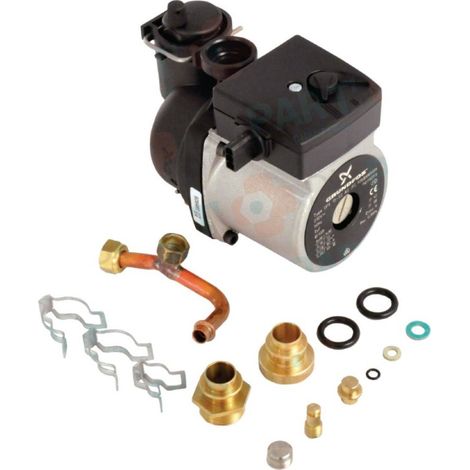 Grundfos – Circulateur pompe de circulation 230V monophasé – IP42 – Compatible chaudières Ferroli Domina et Domitop – Accessoires inclus