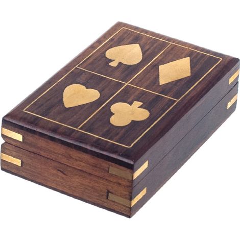 Signes Grimalt Boîte-cadeau Lettres de jeu avec boîte marron 8x11x4cm 24638 (1/2)