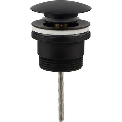 Bonde de Lavabo Pop-Up G1 1/4" – Siphon à Pression avec Mécanisme à Bascule pour Vasque et Lavabo, Étanche et Durable (1/5)