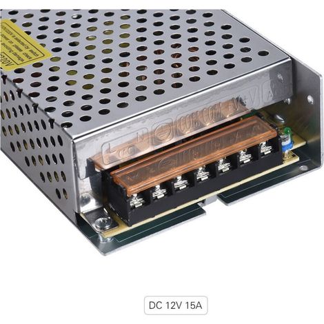 Alimentation 15a 12v Led Strip Transformateur 15 Amps Stabilisé 220v 180w (1/5)