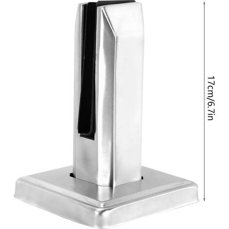 Clamp de fixation pour garde-corps en verre, piscine et balcon, en acier inoxydable, accessoires pour escaliers et rampes (1/5)